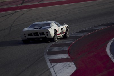 Phil Mulacek 1965 Ford GT40 in Turn 8 Phil Mulacek 1965 Ford GT40 in Turn 8