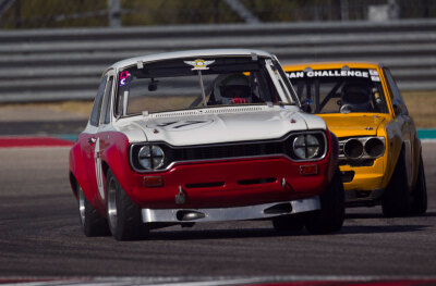 Stuart Blackwood and his Ford Escort SVRA Vintage Nationals 2020 Stuart Blackwood and his Ford Escort SVRA Vintage Nationals 2020