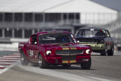 Jim Guthrie 1966 Shelby GT350 and Jeff Neathery 1966 Ford Mustang Jim Guthrie 1966 Shelby GT350 and Jeff Neathery 1966 Ford Mustang
