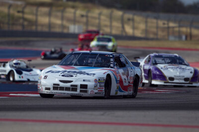 Steve Back in his 1995 Ford Thunderbird NASCAR at SVRA Nationals 2020 Steve Back in his 1995 Ford Thunderbird NASCAR at SVRA Nationals 2020