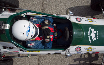 A solitary moment for Bill Griffith in Group 2 Formula Vee A solitary moment for Bill Griffith in Group 2 Formula Vee