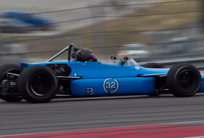 Ron Hornig at speed in his Brabham BT35 COTA 2020 Ron Hornig at speed in his Brabham BT35 COTA 2020