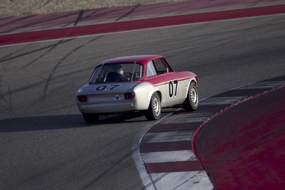 Chris Raeder 1966 Alfa Romeo GTV at Turn 6 Chris Raeder 1966 Alfa Romeo GTV at Turn 6