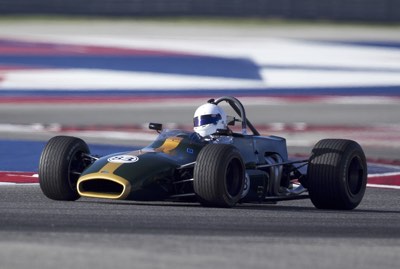 Gold Helmet Winner Geoff Brabham Brabham BT35 Gold Helmet Winner Geoff Brabham Brabham BT35