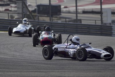 More Turn 1 with Tom O'Grady Cooper T59, Bruce Revennaugh Lotus 18, and James Sharp1 Cooper T56 More Turn 1 with Tom O'Grady Cooper T59, Bruce Revennaugh Lotus 18, and James Sharp1 Cooper T56