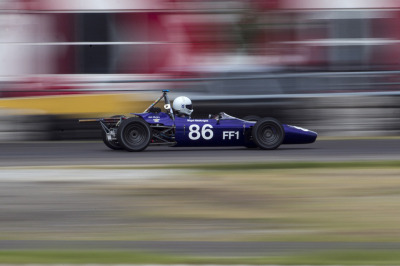 Angus Lemon in his 1969 Merlyn 11a/17a Angus Lemon in his 1969 Merlyn 11a/17a