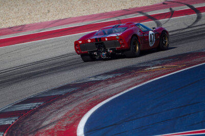 Phil Mulacek in his 1967 Ford GT40 contesting the Enduro on Sunday Phil Mulacek in his 1967 Ford GT40 contesting the Enduro on Sunday