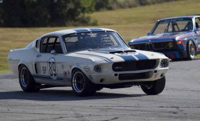 Greg Reynolds in his 1967 Shelby Mustang GT350