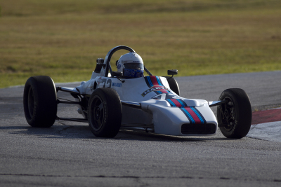 Tim Blakeney in his 1983 Royale RP33