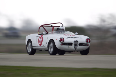 Christel Kuehnhoefer 1965 Alfa Romeo Spider Veloce