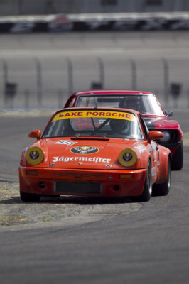 Michael Saxe 1974 Porsche 911RS and Louis Gladfelter 1969 Chevy Camaro