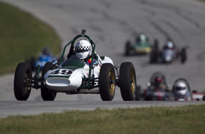 Bill Griffith with a strong weekend in his RCA Formula Vee