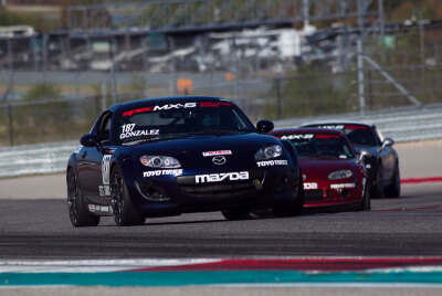 Adam Gonzalez in the Spec MX5 series at COTA 2020 Adam Gonzalez in the Spec MX5 series at COTA 2020