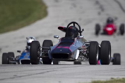 Gerry Tussing in his Titan Mk6 charging up the hill