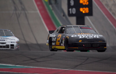 NASCAR even has a group to run with here driven by John Cloud in an old Rusty Wallace Pontiac NASCAR even has a group to run with here driven by John Cloud in an old Rusty Wallace Pontiac