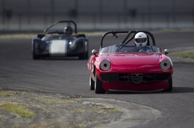 Sherman Hart 1971 Alfa Romeo Spider and Mike Vecellio 1963 Empi Crusader