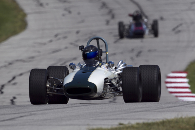 The brutal elegance of a Formula B here with Wes Wiggington and a Brabham BT21
