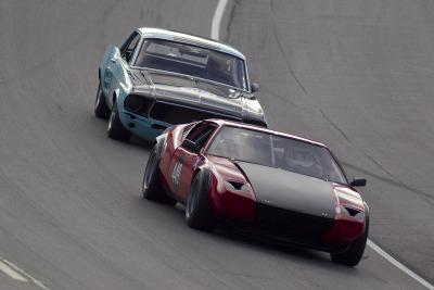 449 Kirby Shrader 1971 DeTomaso Pantera and 389 Jeff Garrett 1967 Ford Mustang 449 Kirby Shrader 1971 DeTomaso Pantera and 389 Jeff Garrett 1967 Ford Mustang