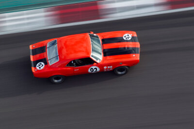 Roger Williams in his 1968 Chevy Camaro RS through Turn 17 18 under the tower at COTA Roger Williams in his 1968 Chevy Camaro RS through Turn 17 18 under the tower at COTA