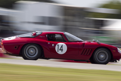 Chip Fudge at speed in his Bizarrinni 5300 GT Strada