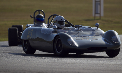 Jim Gewinner is always fast in his Lotus 23B