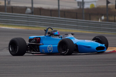 Ron Horning in his Brabham BT35 in Turn 1 at COTA for SVRA Vintage Nats 2020 Ron Horning in his Brabham BT35 in Turn 1 at COTA for SVRA Vintage Nats 2020