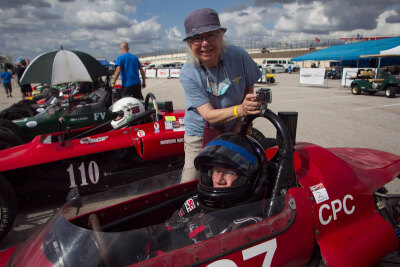 Absolutely lovely people Dwight and Linda Calkins on the grid at COTA 2020 Absolutely lovely people Dwight and Linda Calkins on the grid at COTA 2020